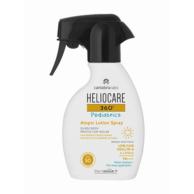 Heliocare 360° Pediatrics Atopic Lotion Spray SPF50